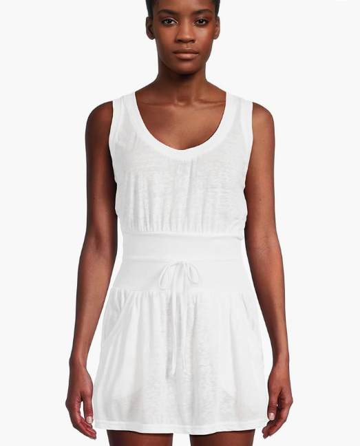 becca beach date cover up dress Swim Breezy Basics in White M Slip into effortless versatility Created Week 16-2026 Hayley Paige Bridal Vintage Cat Velour Bonnet & Tail For Girls (Size):M/L