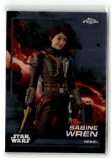 2024 Topps Chrome Star Wars 3 Sabine Wren