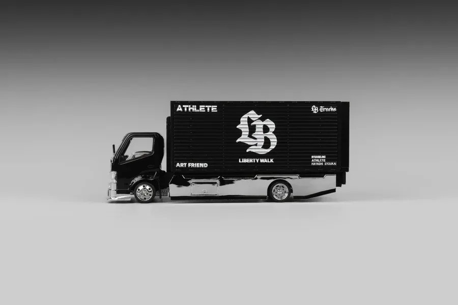 Micro Turbo Custom Box Truck LBWK Livery Liberty Walk 1/64