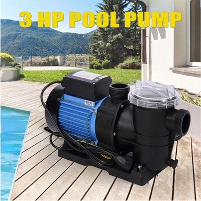2200W 3HP Inground Swimming Pool pump motor Strainer 10038GPH For Hayward 220V