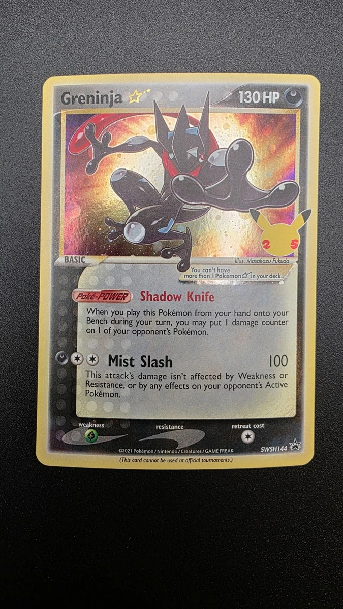 25+ Greninja Star SWSH144 SWSH: Sword & Shield Promo Cards for