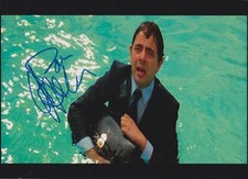 ROWAN ATKINSON  007 JAMES BOND AUTHENTIC AUTOGRAPH NEVER SAY NEVER AGAIN