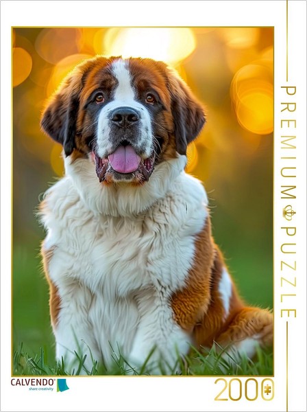 Calvendo Puzzle Gentle Giant | 2000 Pieces, Finished Size 35.4 × 26.4 In (90 × 6-image
