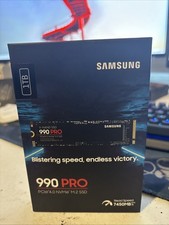 Samsung 990 Pro 1TB PCIe 4.0 NVMe M.2 Internal SSD (MZ-V9P1T0)