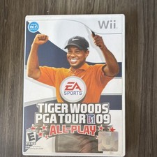 EA Sports Tiger Woods PGA Tour 09 All-Play Nintendo Wii Golf E NTSC-U/C