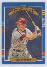 1991 Donruss Diamond Kings Lenny Dykstra (Yellow Stripes On Top Right) #7 0l4h