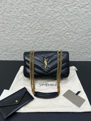 Saint laurent LouLou Small Chain Crossbody Bag Lambskin Quilted [Duties Paid]