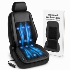 Auto Haus Car Seat Cooling Pad 10-fan Cooling Car Seat Cover Ventilated