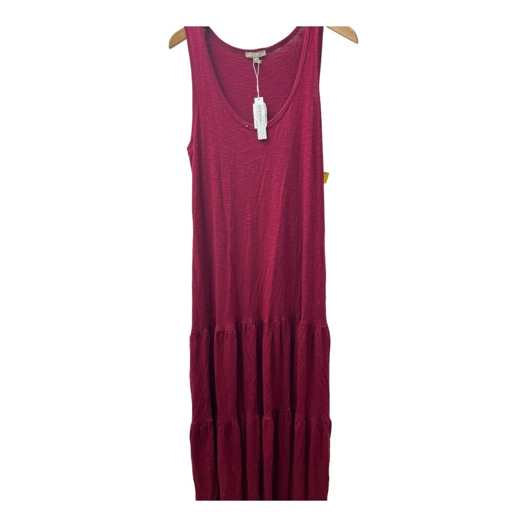 LILLA  P  skirt dress size M red wine NWT  , Bohemians Perfect For Travel