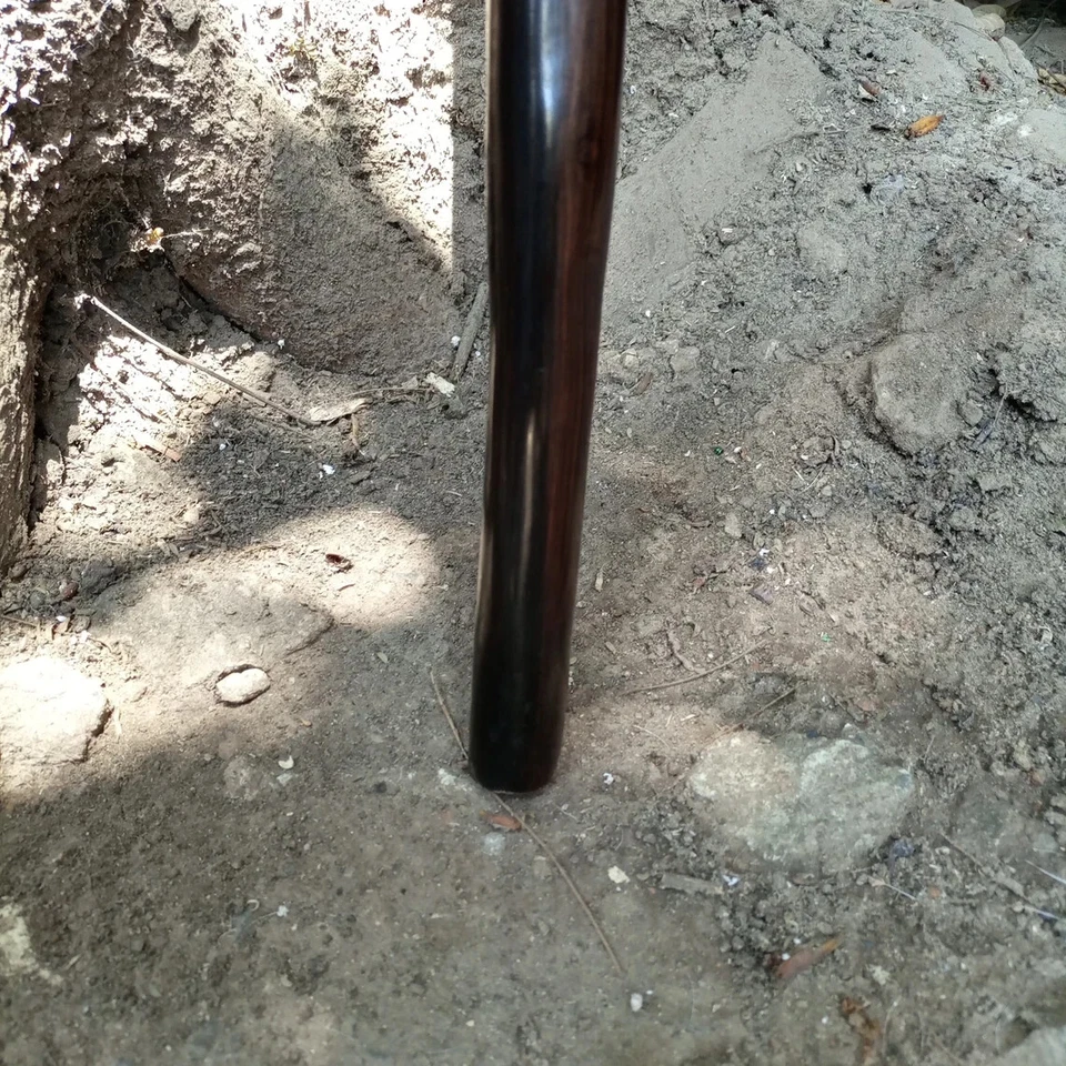 Africa Blackwood Contouring Handle Original Hiking Walking Stick Cane Mobility H - Image 3 of 4