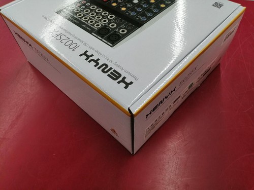 Behringer Xenyx 1002SFX 10-channel Analog Streaming Mixer Used From Japan - Picture 11 of 12