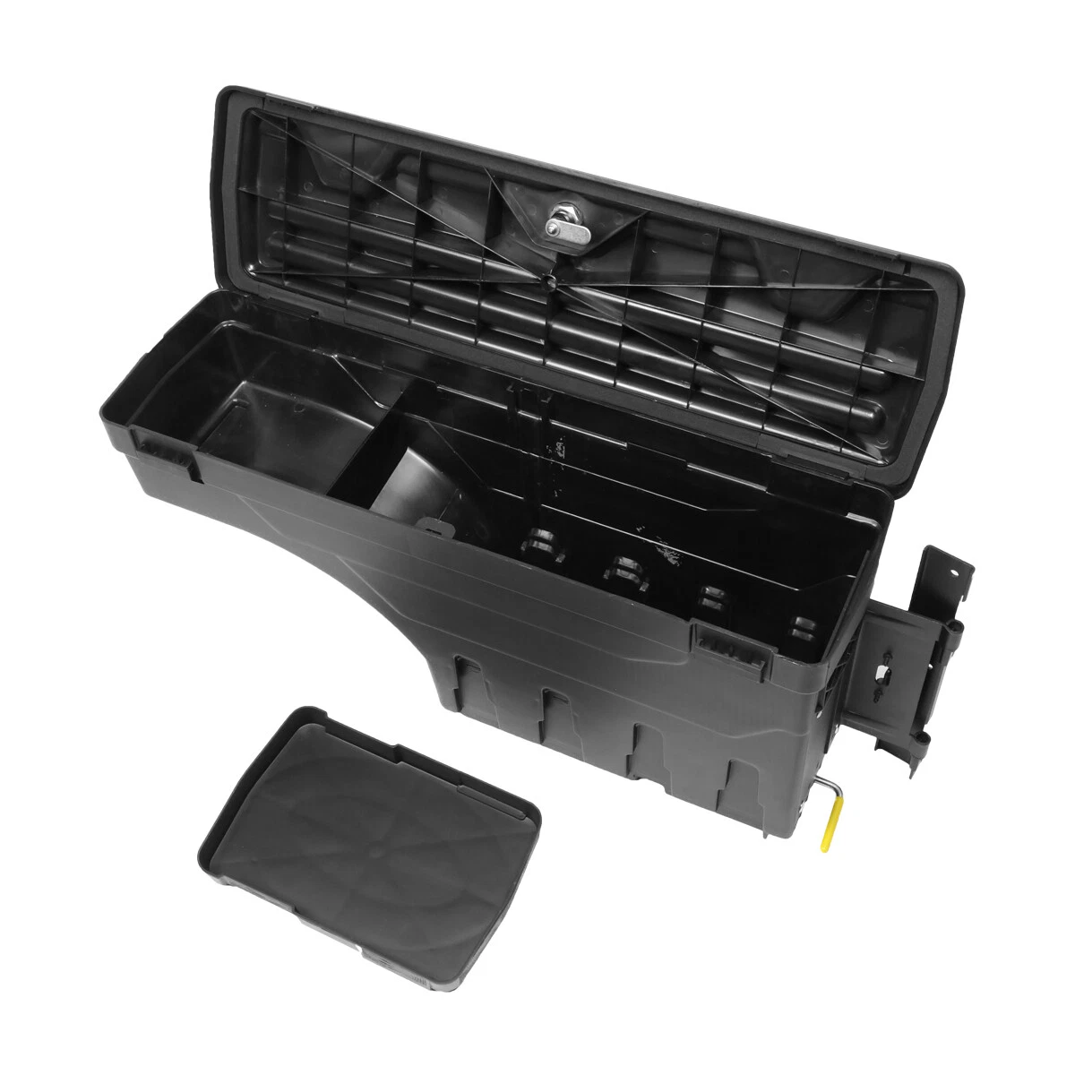 FOR 15 20 FORD F 150 PICKUP TRUCK BED WHEEL WELL STORAGE TOOL BOX W LOCK RIGHT