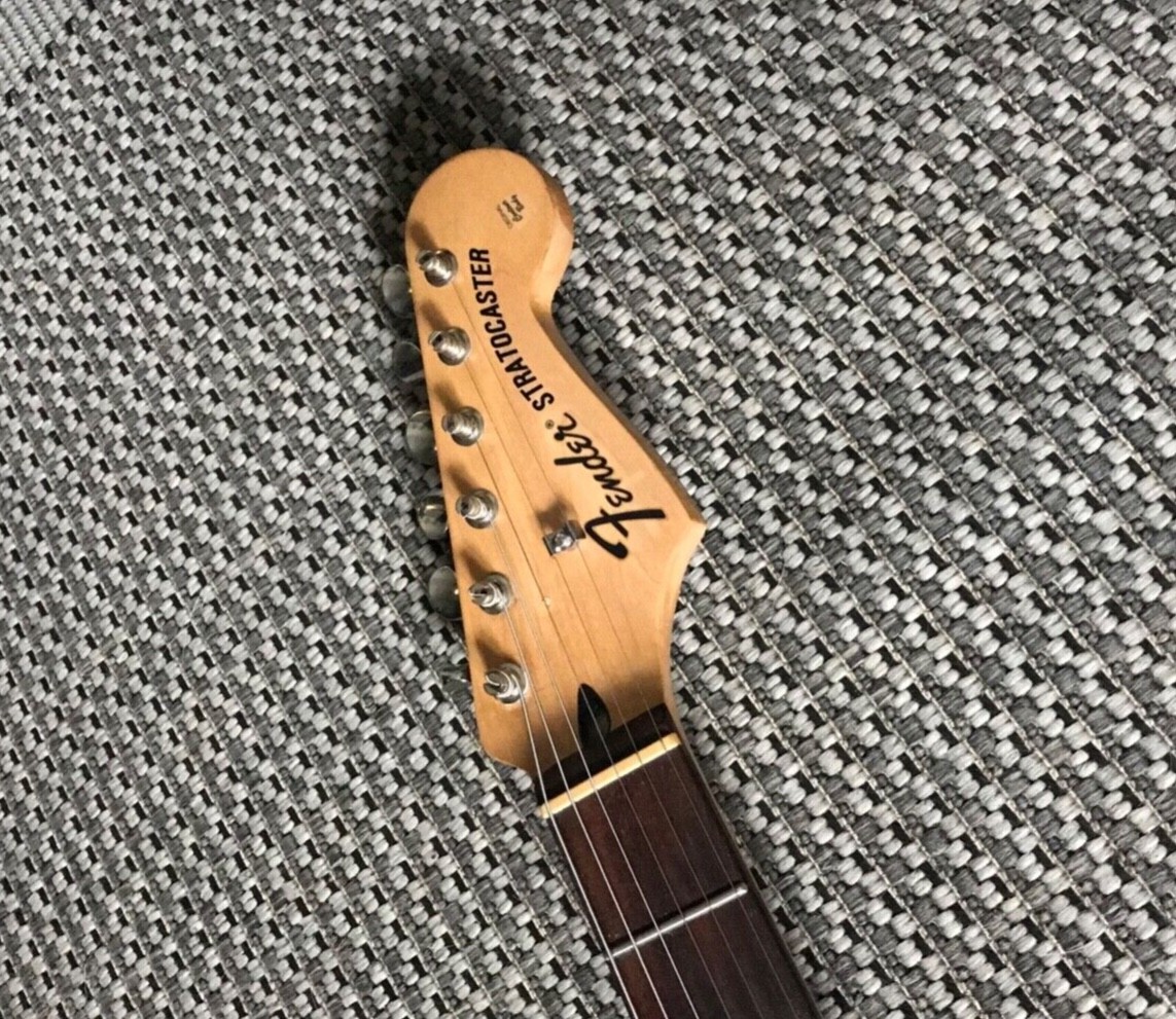 Fender Squire Stratocaster Factory Special with Kluson Tuners ,Black