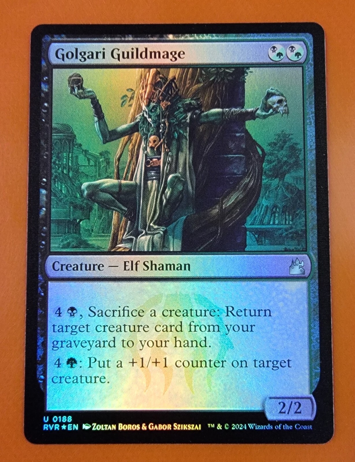 1x Golgari Guildmage | FOIL | Ravnica Remastered | MTG Magic Cards
