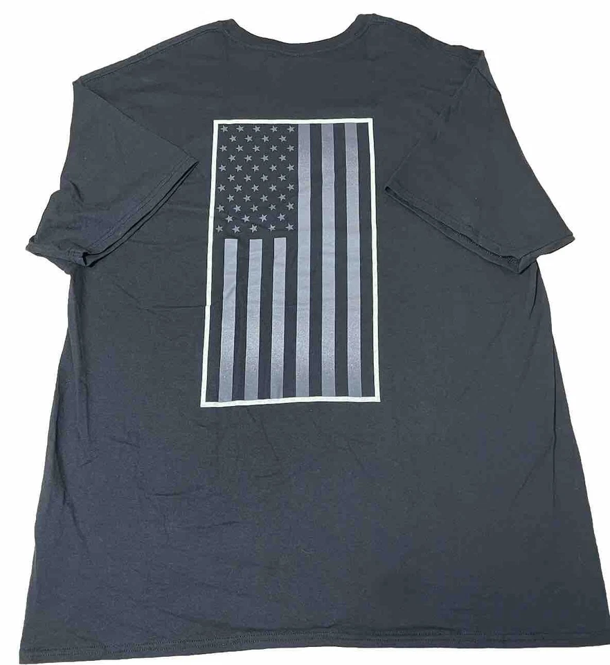 2XL Adult DANICA PATRICK #10 Nascar DIGITAL CAMO F&B Graphic American Flag Tee - Image 2 of 4