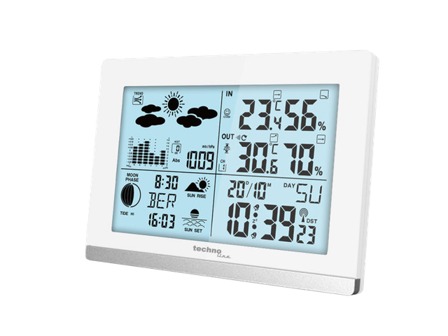 23,76€ | Technoline WS6762 – Stazione Meteorologica Moderna Colore Nero Lucido - Foto 13