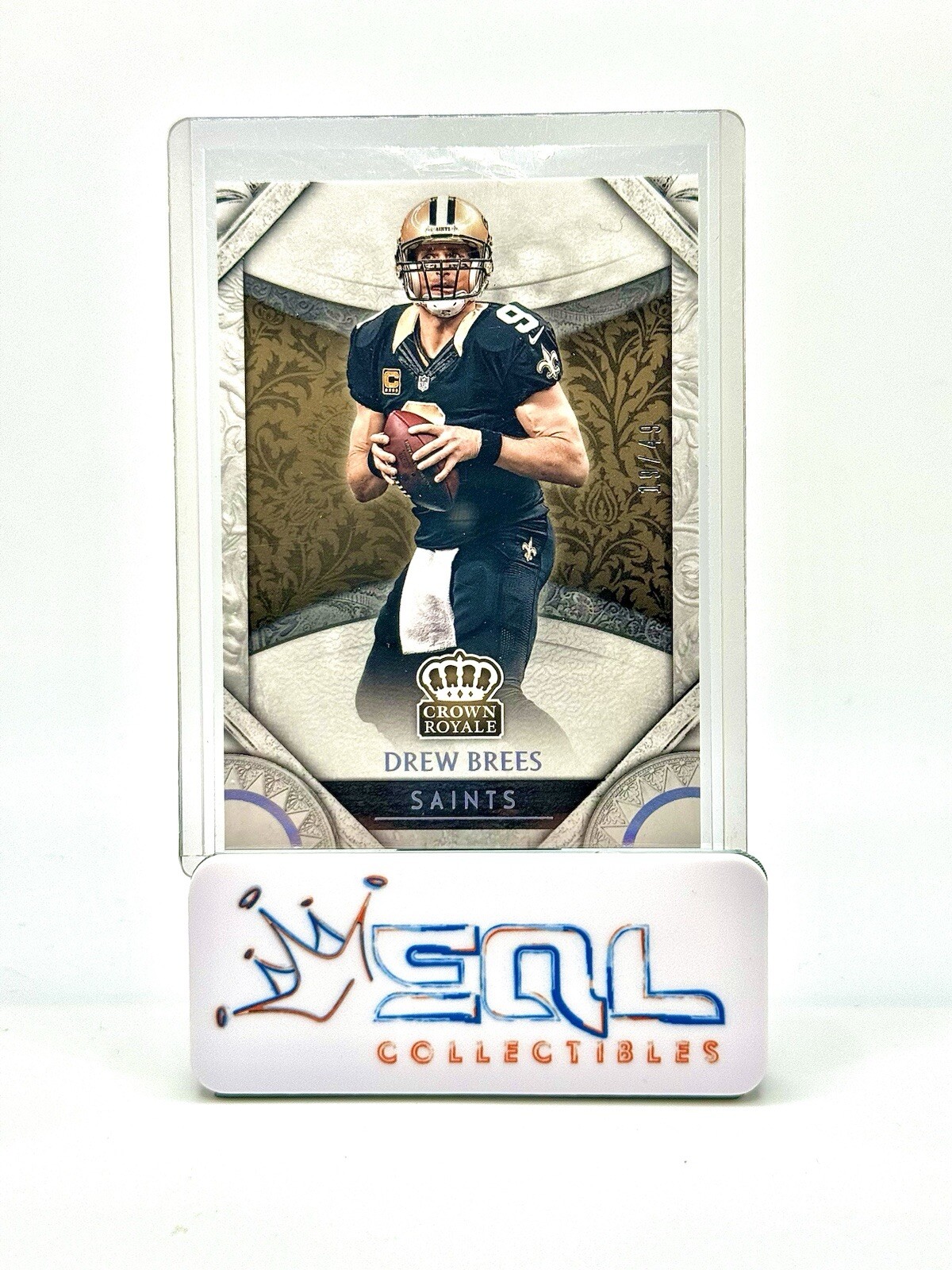 2016 Panini Crown Royale #30 Drew Brees /49 Silver