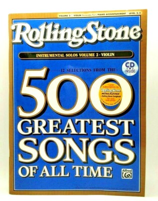Rolling Stone Instrumental Solos Violin, Piano Accompaniment, Level 2-3 CD 