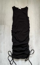 Womens H&M Black Bodycon Dress Size XS