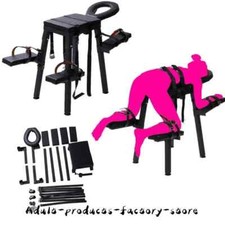 Chair Furniture Position Games Set Women Handcuffs Ankle Cuff Couples
