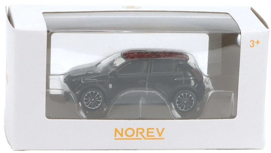 Norev 2024 Renault 5 E Tech 100 Electric Black 1:64 US