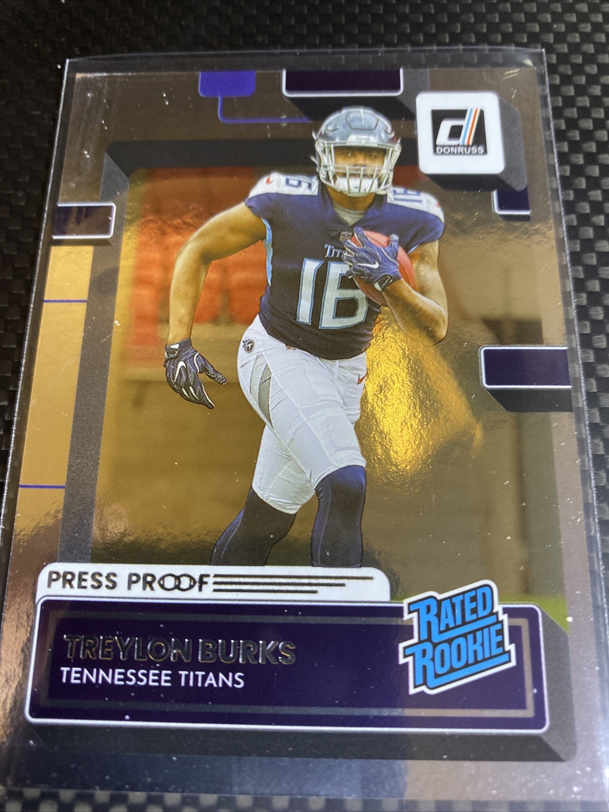 2022 Donruss Rated Rookies Press Proof Silver #312 Treylon Burks /100
