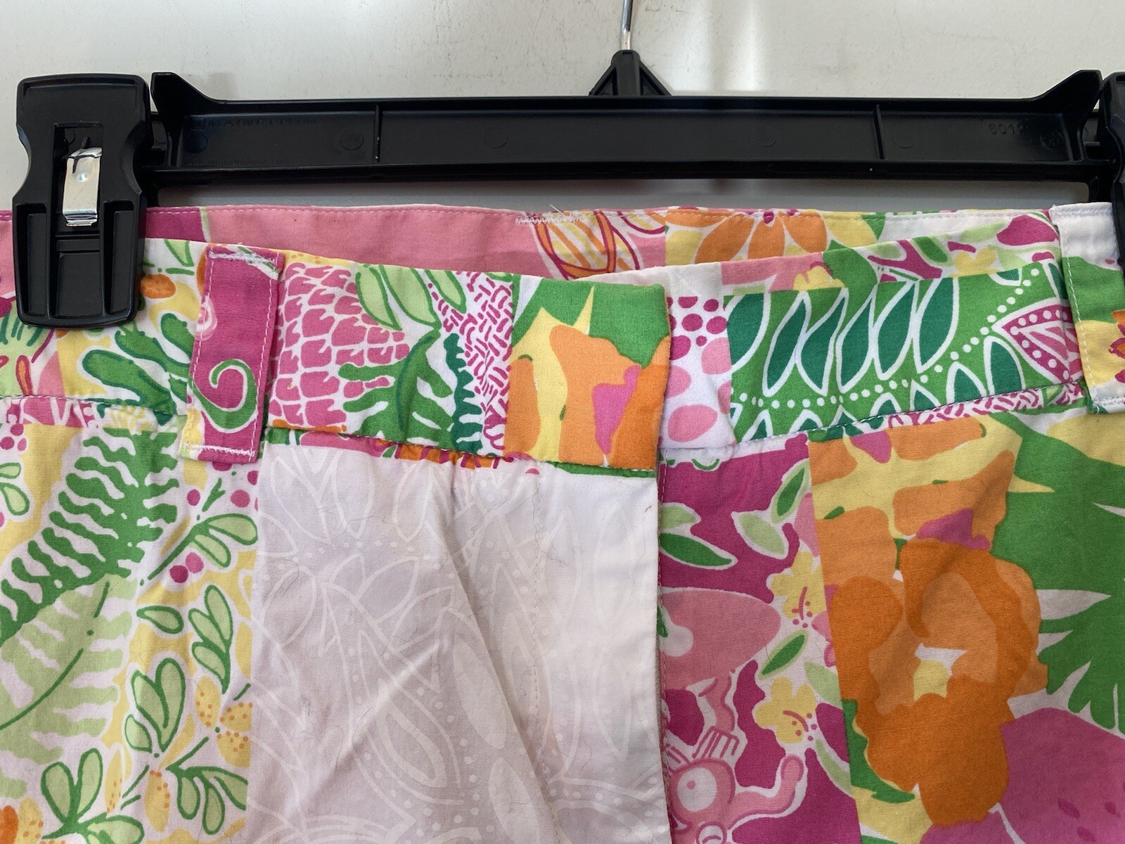 Lilly Pulitzer WHITE LABEL patchwork pants size 12 - image 5