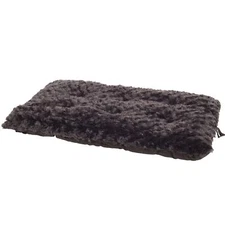 Pet Bed – 36x24 Dog Pillow and Crate Pad with Faux Fur Sleep Surface and Non-...