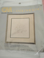 Candlewicking Mallard Duck 1983 Needle Craft Kit 12 x 16 Columbia Minerva 7505/