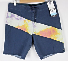 Billabong Men's 19" Pro Board Shorts T Street Pro Swim Indigo ABYBS00117