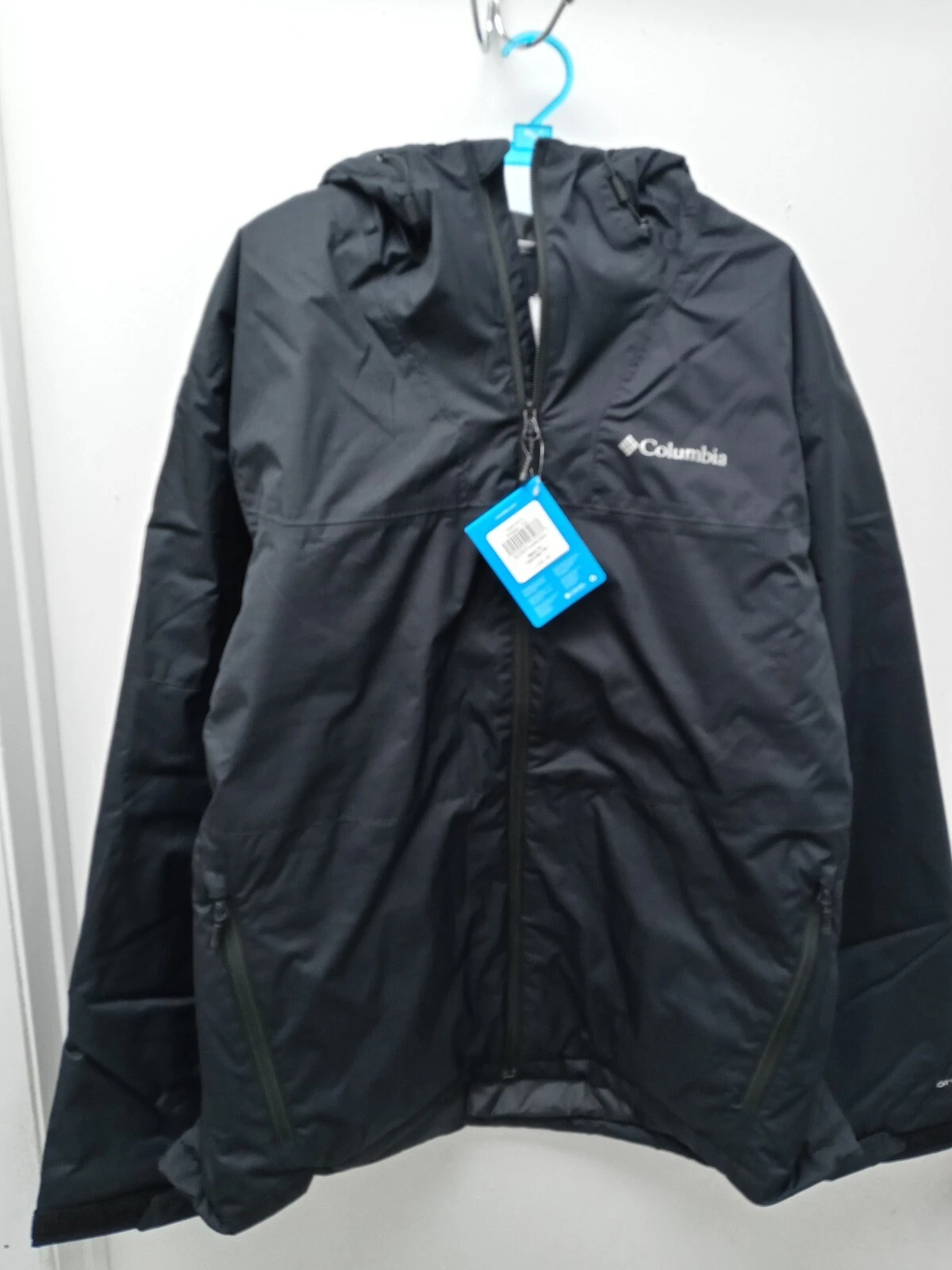 Columbia Men's Point Park Insulated Jacket Black WO8864-010 Size 1X NWT