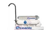 Oceanic Countertop RO Reverse Osmosis Alkaline Ionizer Water Filter 100 GPD