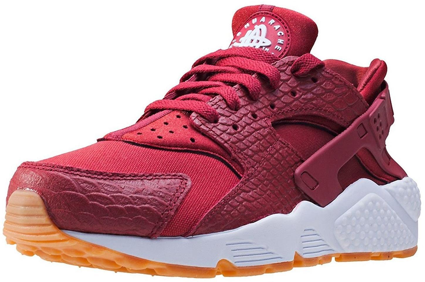 Nike Huarache Run Size 7// 8.5 Women All-Red Athletic Sneakers Nike Huarache Premium Men main image 2
