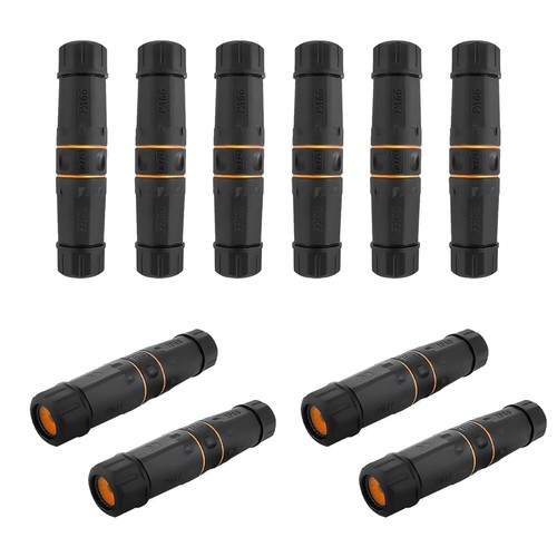 10 Pack of Waterproof 10 Gbps RJ45 Couplers - Perfect for Outdoor Ethernet Needs - Afbeelding 3 van 10