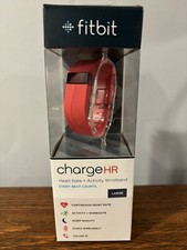 Fitbit Charge HR Large Pink - New In Box