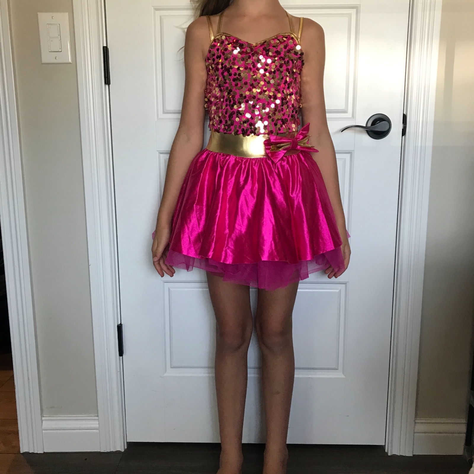 Weissman Sequined Tulle Dance Costume Girls Size … - image 4