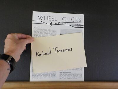 Wheel Clicks 1988 June Pacific Railroad Society Mojave Depot Watts Depot