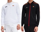 Ellesse Men's Millook Training Tennis Jacket Long Sleeve Zip-Up Jumper New S-2XL
