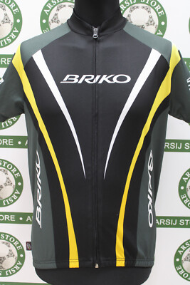 BRIKO Radtrikot Gr. L V718 Bike Shirt Maillot Trikot Jersey