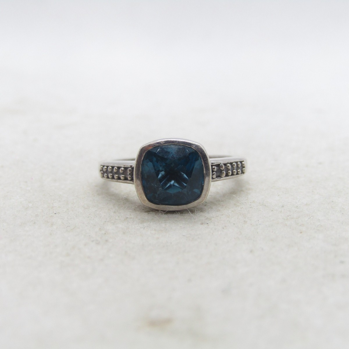 SILVER925 BLUE STONE DESIGN RING/シルバーリング SILVER925 BLUE STONE DESIGN RING/シルバーリング
