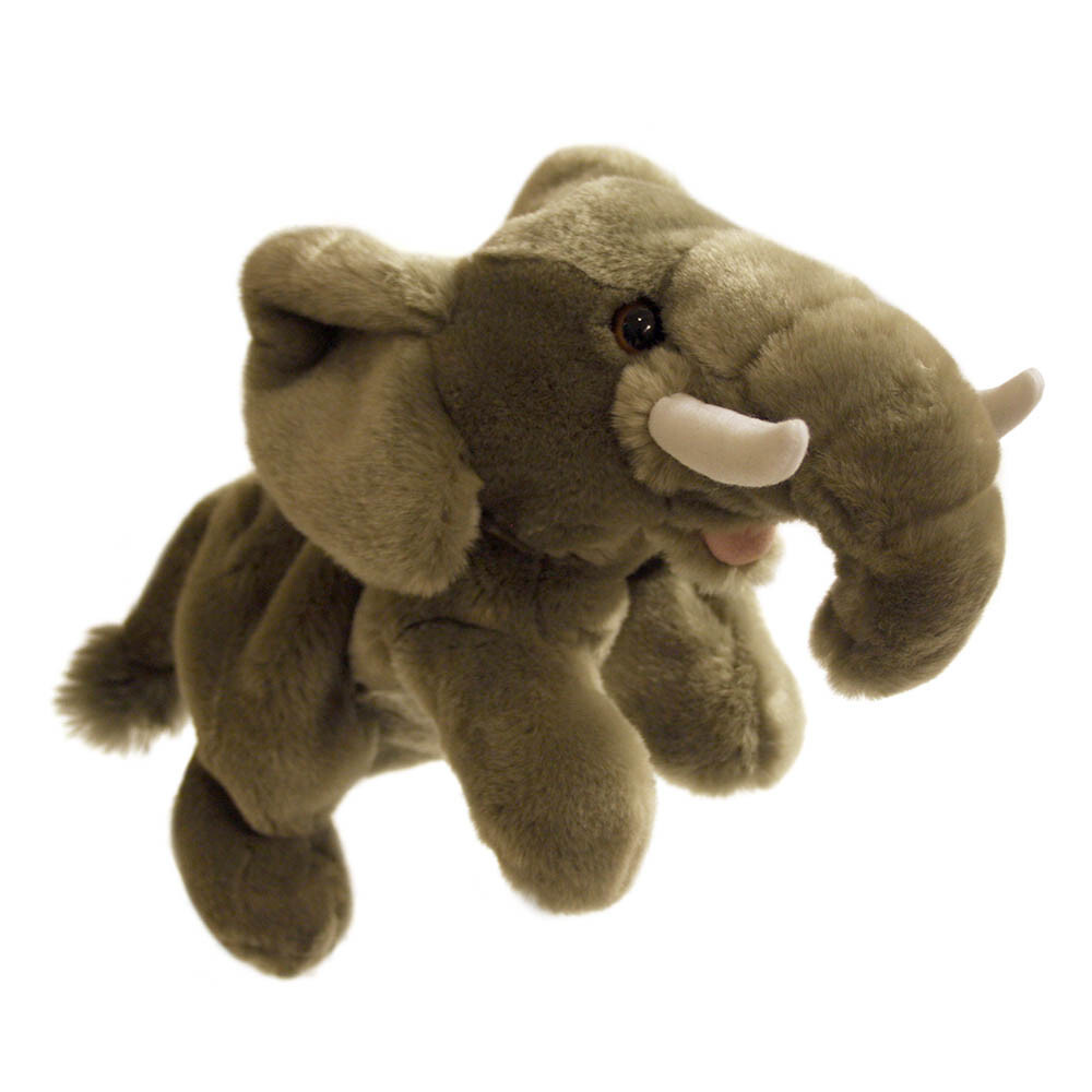 Elephant puppet Elephant hand puppet full bodied puppet elephants plush puppets