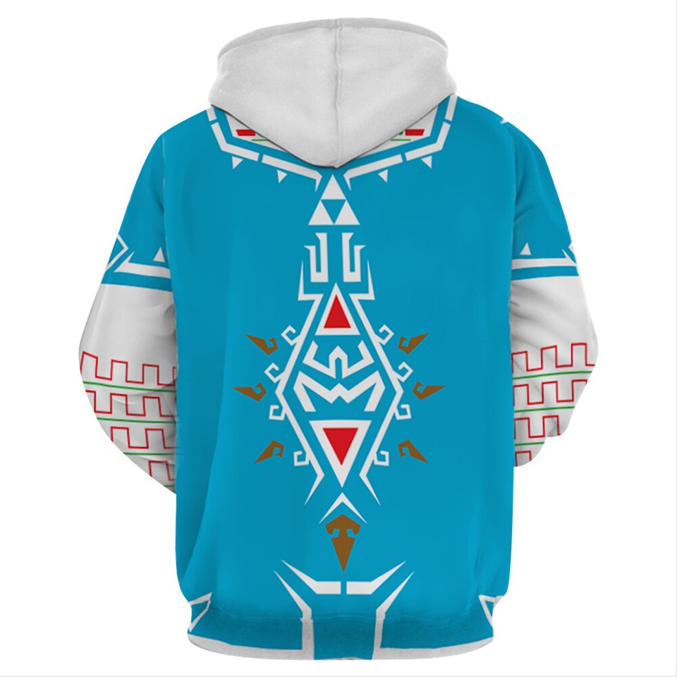 The Legend of Zelda Link Champion's Tunic Hoodie Pullover Sweatshirt | eBay