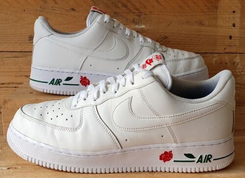 Nike Air Force 1 Rose Low Leather Trainers UK10/US11/EU45 CU6312-100 White - Picture 1 of 12