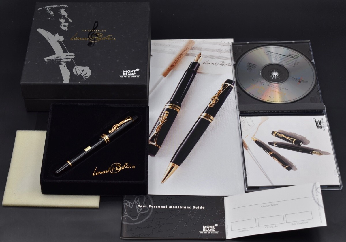 MONTBLANC限定インクLEONARD MONTBLANC 1996 Leonard Bernstein Donation Pens Fountain Pen (FP