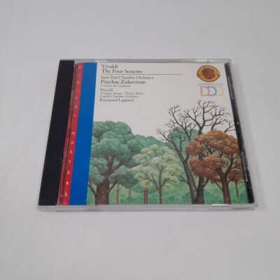 VIVALDI THE FOUR SEASONS PINCHAS ZUKERMAN STAIT PAUL CHAMBER ORCHESTRA CD