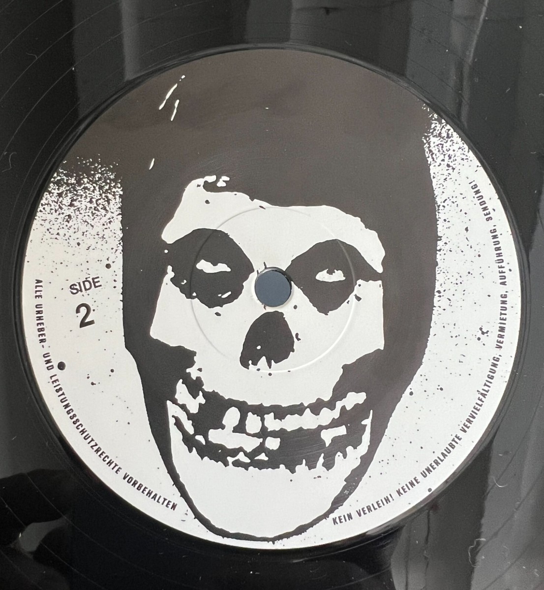 Misfits EVILIVE Vinyl 1984 Aggressive Rock Produktionen AG 0023