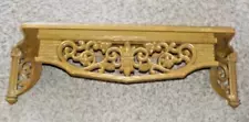 Vintage 1965 Syroco Ornate 22.5" Gold Wall Shelf Hollywood Regency Excellent con