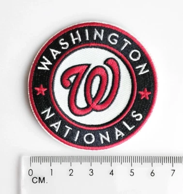 MARKENLOS Washington Nationals MLB Baseball Team Logo Iron On Patch Patch USA