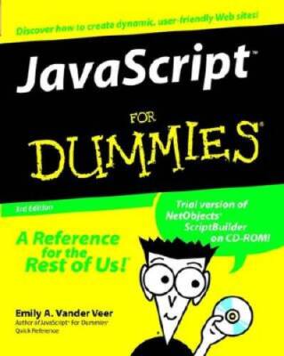 JavaScript For Dummies (For Dummies (Computers)) - Paperback - VERY GOOD