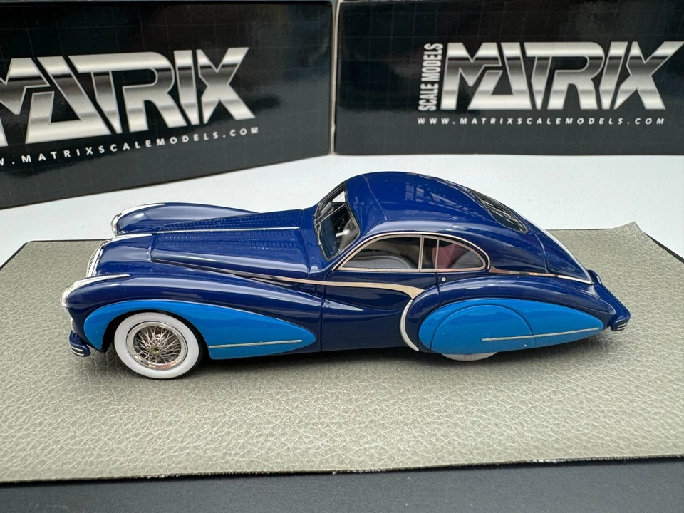 Blue Matrix 1/43 Talbot Lago T26 Coupe Saoutchik 1948 #156 - Image 2 of 4